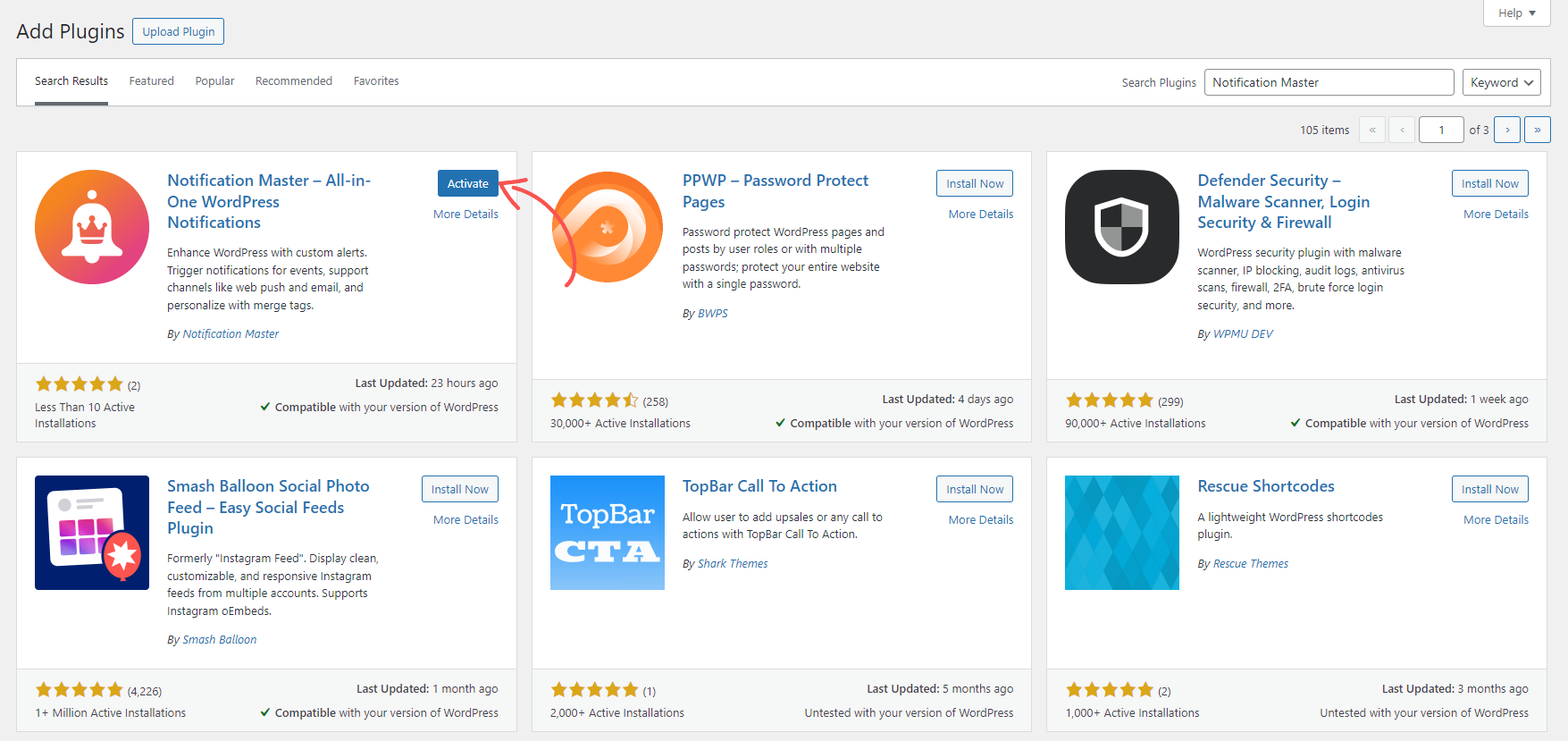 How to Install | Notification Master