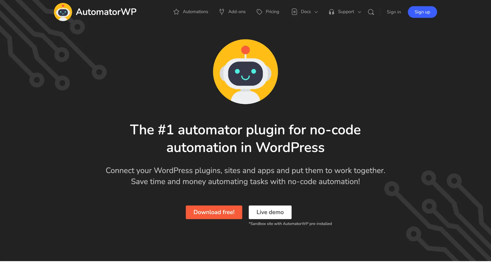 AutomatorWP WordPress workflow automation